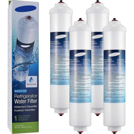 4er-Pack Wasserfilter, Kühlschrank, Samsung, LG, Aktivkohle, DA29-10105J, Haushalt (1/5)