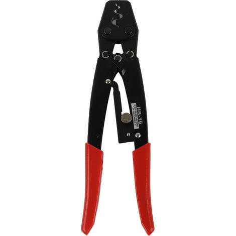 Pince à sertir pour borne de fil de câble, 1.25 à 16mm, 16 à 6awg, pince à sertir avec cliquet permettant d'économiser du travail (1/4)