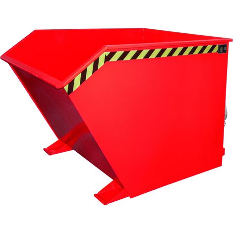 Bauer Kippbehälter GU 1500, lackiert, Feuerrot