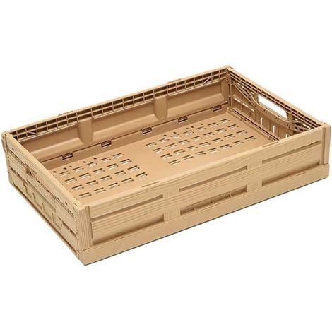 Bac Pliable Aspect Bois L600xP400xH115 mm - Matériel CHR Pro (1/4)