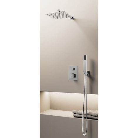 Armatur Serie Orion für Unterputz-Duschsystem thermostatisch Wandbrausekopf undefined (1/5)