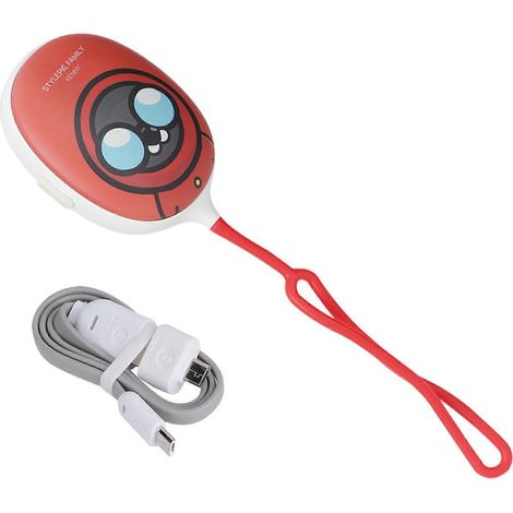 Chauffe-mains USB rechargeable à motif animal, lampe LED portable pour bureau et maison, design mignon, chargeur intégré (1/5)