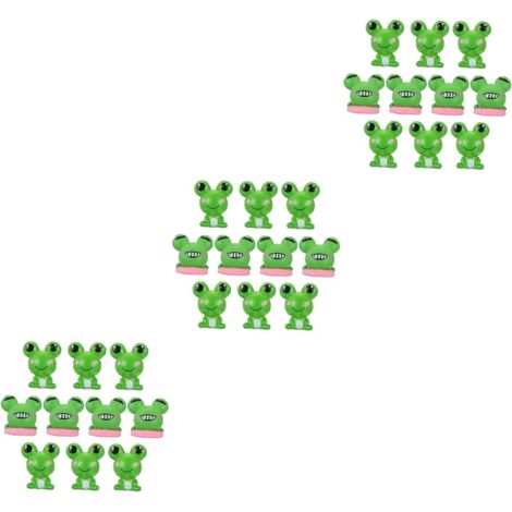 30pièces Figurines Miniatures De Grenouilles pour Décoration De Jardin Ornements De Paysage Et Terrarium (1/5)