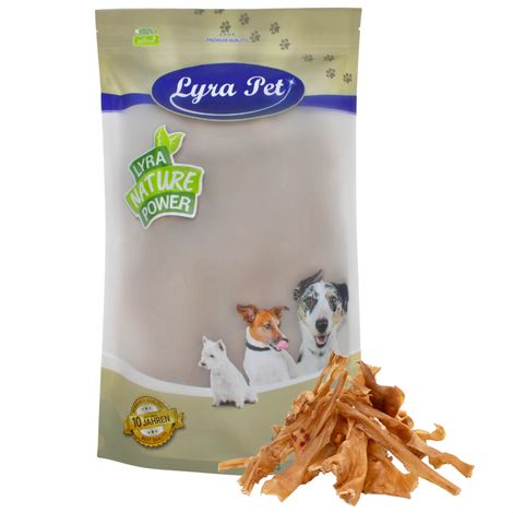 1 kg de cuir chevelu d'agneau foncé Lyra Pet®