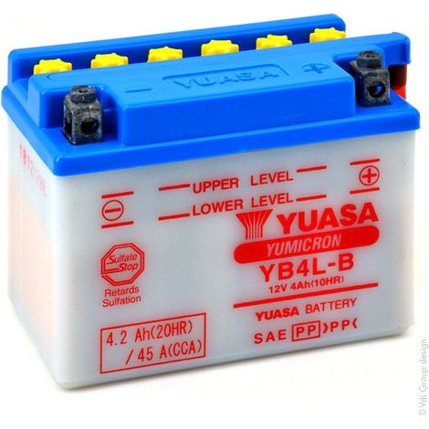 BATTERIA YUASA YB4L-B 12V 4 Ah