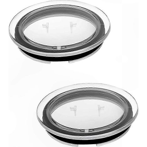 Couvercle de rechange pour mousseur à lait Aeroccino 3, avec joint et couvercle, compatible modèles 3593 et 3594, lot de 2 (1/5)