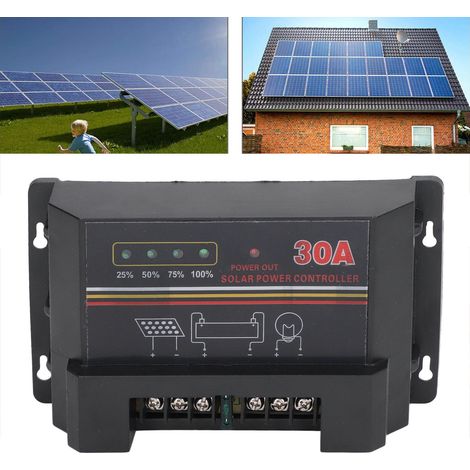 Solarladeregler, automatischer Solarladeregler, intelligenter 30A-Solarlade-/Entladeregler (1/5)