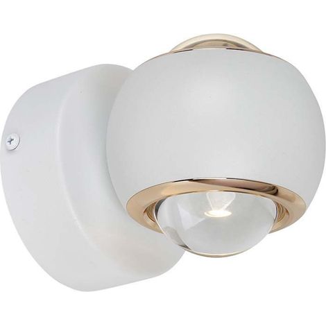 Aplique LED V-TAC de 10 W con doble haz de luz, blanco cálido