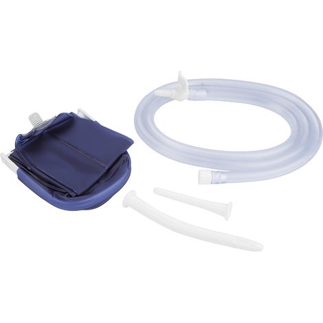 Douche Anale Kit de Nettoyage Intestinal avec Sac à Lavement pour Constipation (2L) (1/5)