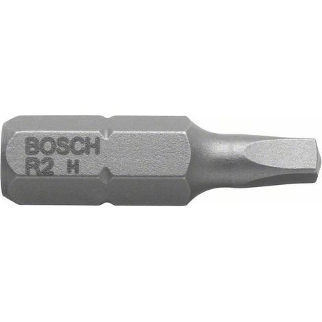 Bosch Juego de puntas de atornillar R2 plateadas 25 mm