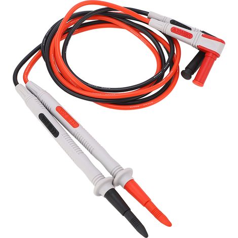 2 paires de pointes de test multimètre 0,3 mm, fiche 3,5 mm, sondes électriques universelles pour contrôle de circuits (1/5)