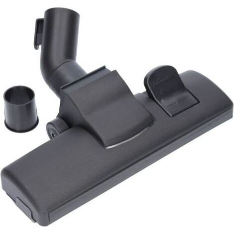 - Staubsaugerbürste, Universal, 35/32 mm, Kunststoff, mit 2 Rädern, Netzstecker für Teppich und Adapter, geeignet für Staubsauger von AEG, Siemens, Miele, Bosch usw. (1/4)