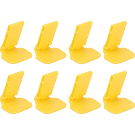 8 pièces Blocs à Mordre Dentaires Rayons X, Résistants à la Chaleur, Système de Positionnement pour Porte-Positionneur Jaune (1/5)