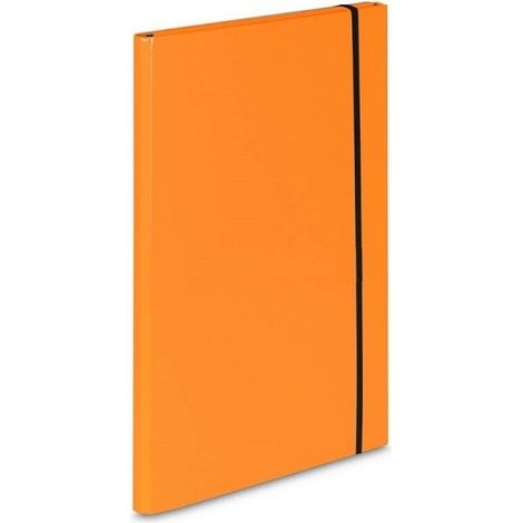 SCATOLA CARIBIC CON ELASTICO 2CM ARANCIONE 2165 (1/2)