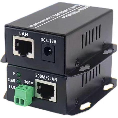 Ethernet over Twisted Pair Converter -Ethernet Extender over Twisted Line Phone Wire Line, RJ45 LAN Network Booster (1/5)
