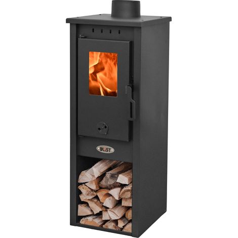 STUFA LEGNA  7 KW BERNA LUX S 4.0 ANTRACITE V6