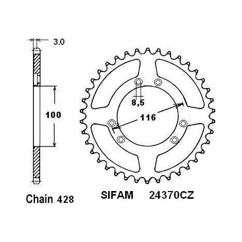 Couronne Beta 50 Rr 03-04 Pas428/Z54