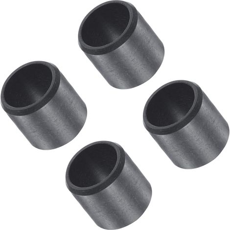 4 pièces Paliers à Douille à Collerette 8mm x 10mm x 8mm Noir (1/5)