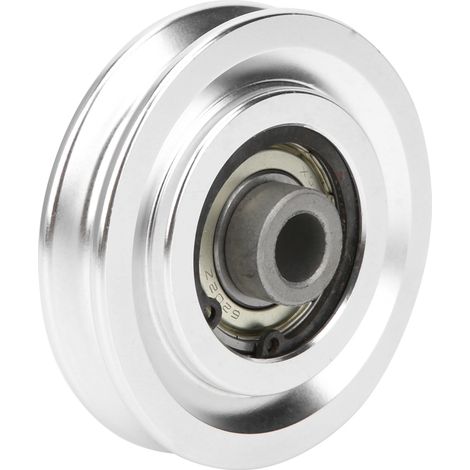Poulie en alliage d'aluminium pour musculation et accessoires de fitness, diamètre 70 mm