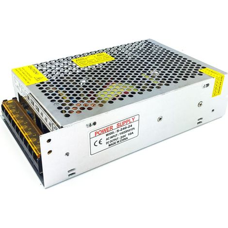 High Power Transformer, Dimmer, Adapter, Power Supply, Driver, AC 110V/220V, DC 12V, 10A, 120W, for LED Strips (1/5)