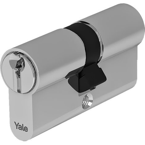 Cilindro Sagomato Yale Y500 Frizionato Nikelato - Misura Cilindri: 40-70