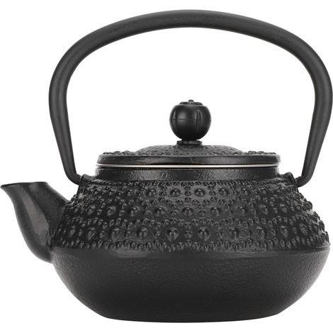 Théière en fonte 0,3 L, type goutte, ensemble bouilloire/bouilloire pour la décoration intérieure (1/5)