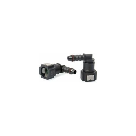 Raccords de conduite de carburant, raccord rapide à 90°, raccord en plastique, diamètre intérieur 7,89 mm, de marque DEBUNS (1/2)
