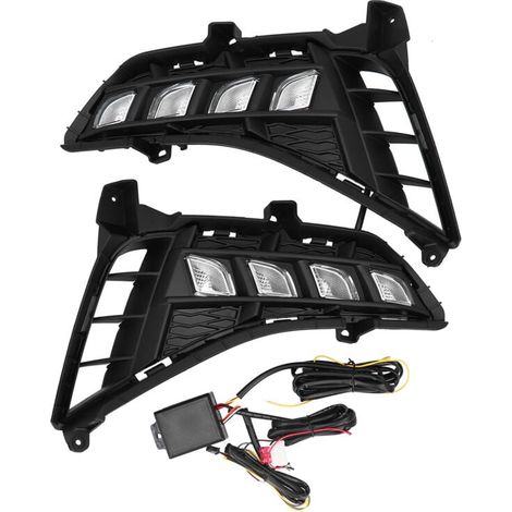Feu de jour LED, clignotant, lampe de conduite, étanche IP68, pour Hyundai Sonata 2020 – 2021 (1/4)