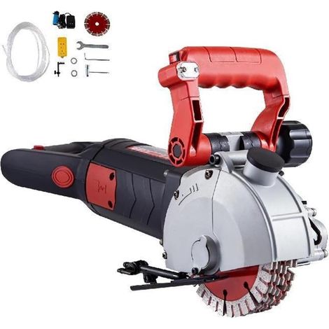 4800W Mur Chaser Coupe-béton électrique visant rainure rainure Machine 125mm scie Circulaire Coupe Ensemble d'outils électriques (1/5)
