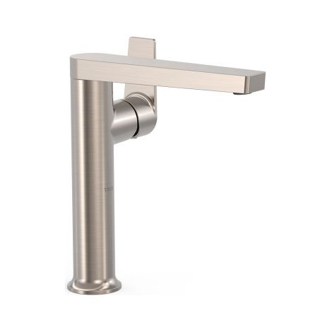 Mitigeur haut avec manette latérale pour lavabo Project Acier - TRES 22164701AC