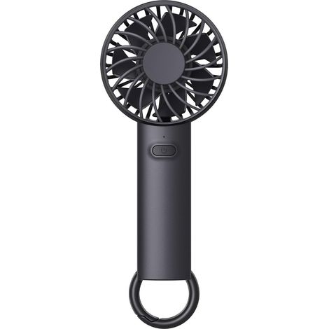 Mini Portable Handheld Fan, 3 Speed Rechargeable Personal Fan for Travel Office Outdoor Women Men Makeup,Dark grey (1/5)