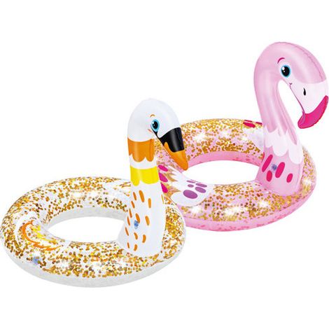 Hinchable Para Niños Mar / Piscina Donut Flamingo Bestway