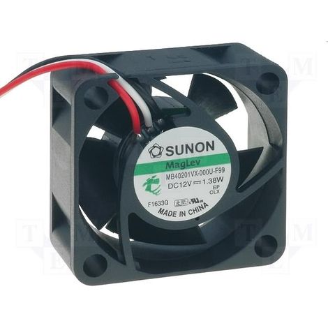 Ventilatore 12Vdc 40x40x20mm 3W Vapo wire 1,38W