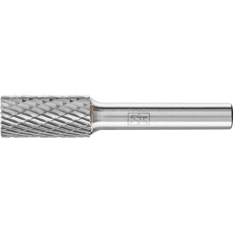 PFERD TOOLS Hartmetall Hochleistungsfrässtift TOUGH Zylinder ZYAS stirn Ø 12x25 mm Schaft-Ø 8 mm schlagfest