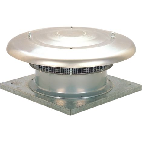 Tourelle d'extraction horizontale, 2680 m3/h, 4 pôles, mono 230V, IP65, D 355mm S&P (UNELVENT) 204204