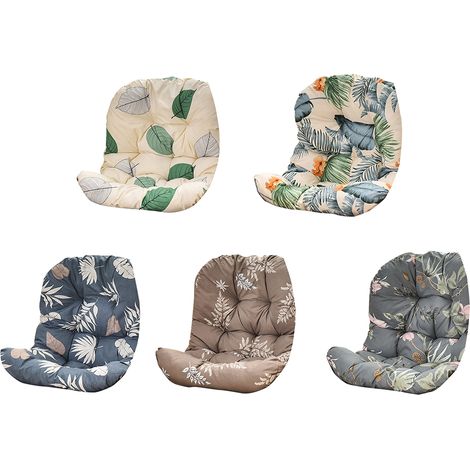 Coussin de chaise suspendue 86 x 120 cm, doux et amovible, lavable, pour fauteuil suspendu hamac (sans chaise). (1/5)