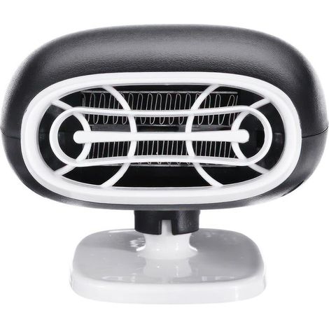 2-in-1 Auto-Zigarettenanzünder-Heizung-Lüfter-Entfroster - Schwarz (1/5)