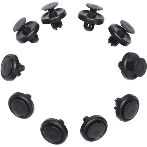 10 clips de sujeción para paneles de parachoques de 7 mm para la cubierta del motor de Toyota Lexus (1/5)