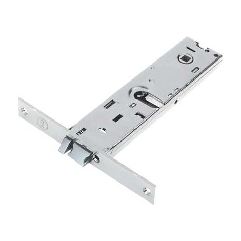 SERRATURA METALLO INFILARE ELETTRICA 85400 YALE  B.Q INOX F.MM 16 F.OV+SCR+F+Q8 H.MM 44 E.MM 80