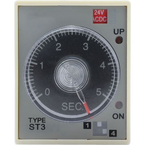 Relais temporisé BERM, temporisateur de mise sous tension réglable, accessoire de remplacement ST3PAA (DC24V) (1/5)