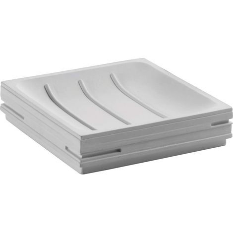 GEDY QU110200300 QUADROTTO Jabonera Blanca - ref: QU110200300 (1/2)