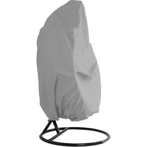 Housse Fauteuil Suspendu, 210D Tissu Oxford Housse Fauteuil Suspendu Extérieur, Coupe-Vent,Anti-UV, Imperméable Protection pour Housse Oeuf Suspendu 115×190CM,gris (1/5)