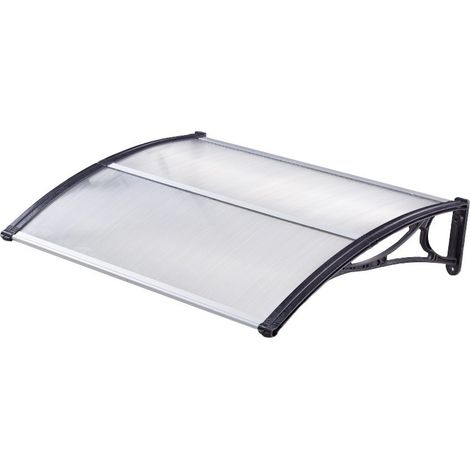 Oypla Outdoor Door Canopy Porch Awning Rain Shelter Cover 120x80cm (1/5)