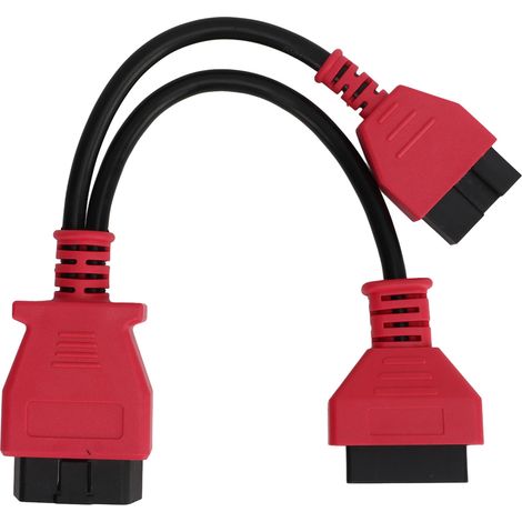 Ortviai Adaptateur OBD I pour Autel, Mitsubishi, Hyundai – 12+16 broches, ABS robuste et précis (1/5)