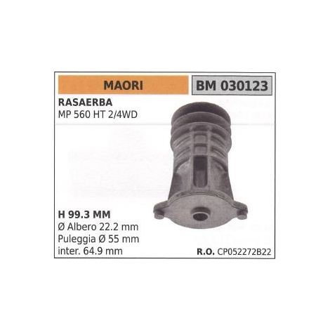 Supporto mozzo portalama rasaerba tagliaerba MP 560 HT 2/4 WD maori 030123