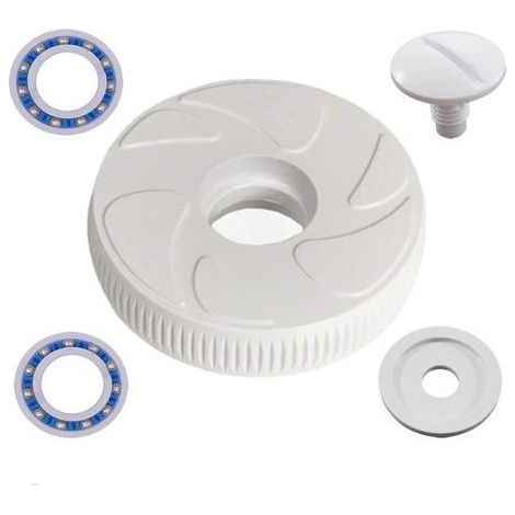 Petite Roue Adaptable pour Polaris 280 180 C16 Robot de Piscine + 2 roulements à Billes, vis et rondelle