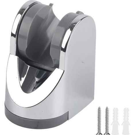 Support de Pomme de Douche, 22mm Support de Douche à Main Rotatif et Réglable, Rotatif Mural Support de Pommeau pour Accessoire de Salle de Bain à Domicile (1/5)