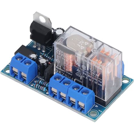Carte de protection pour haut-parleurs avec temporisation, système audio DIY 2.0 canaux UPC1237, alimentation AC/DC 12-24 V (1/5)