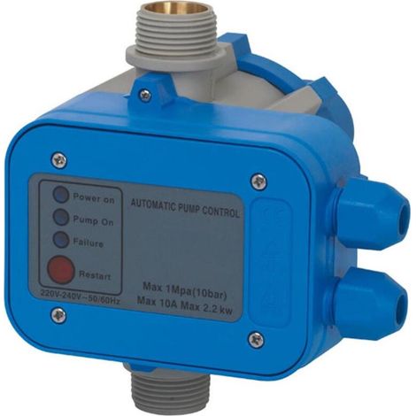 Contrôleur de pression de pompe à eau T1, surpresseur automatique, protection par interrupteur intelligent, contrôleur de moteur - 1 pièce