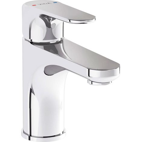 Vitra Root Round Compact Basin Mixer Tap - Chrome (1/3)